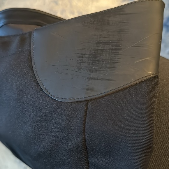 Bogner black Sz 16 Ski Snow Pants back bottom leg zippers women’s - Picture 14 of 14